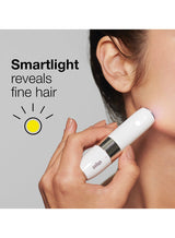 BRAUN Face Mini Hair Remover Fs1000, Electric Facial Hair Removal For Women White - FS1000 4
