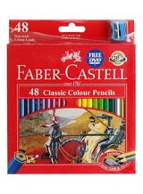 FABER-CASTELL 48-Piece Classic Colour Pencil Set Multicolour 4