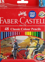 FABER-CASTELL 48-Piece Classic Colour Pencil Set Multicolour 2