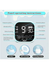 Filly Electric Double Breast Pump with Lactation Function Wearable Hands Free Electric Automatic Breastfeeding Breast Pump 3