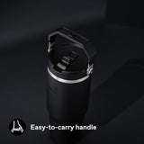 Stanley Ice Flow GO 890ml/30oz Flip Straw Water Bottle - Black 2.0 5