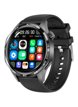 Men's Smart Watch, 1.53-Inch High-Definition Touch Large Screen, GPS Positioning, Bluetooth Call, Health Monitoring, IP67 Waterproof Sports Smartwatch, WATCH5PRO Tape Black 5