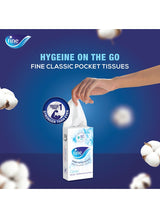 Fine Classic Pocket Facial Tissues Pack Of 10 White 1