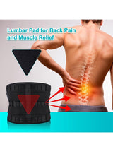 Back Brace for Lower Back Pain Women Men Lumbar Support Back Brace Belt for Sciatica, Scoliosis, Herniated Disc Adjustable Straps, Large 3