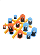 Beauenty Gobble Board Game, Tic Tac Toe Game Children's Educational Educational Puzzle Game Toy Toys, Parent-child Early Education Family Interactive Board Game Classic 3d Board Game 6
