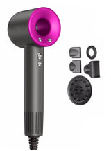 DOSCHER 1600W Professional Ionic Hair Dryer - Fast Drying Blower Hair Dryer with Thermo-Control, Low Noise, Includes Hair Diffuser and Concentrator for Perfect Styling 1