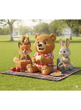 diu toyz Park Mat Picnic Blanket Waterproof Beach Blanket Waterproof Picnic Blanket Portable Picnic Mat Portable Beach Mat Camping Carpet Outdoor Majlis Carpet (200X150) Arabic Inspired Design (Black Pattern) 5