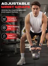 FIT TRIBE Weight Lifting Gloves for Men & Women – Non-Slip Grip, Breathable & Lightweight Gym Gloves for Powerlifting, Fitness, Workout & Home Gym 5