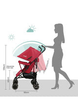 Moon Strek - Stroller - Fire Red 3