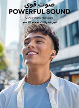 R50i NC by Anker Noise Cancelling Earbuds, Strong and Smart Noise Cancelling, Powerful Bass, 45H Playtime, 2-in-1 Case and Phone Stand, IP54, Wireless Earbuds, Bluetooth 5.4, App Control Black 3