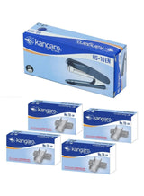 Kangaro 20-Sheet Capacity Stapler With 4 Packs of Pins Assorted Colours 3