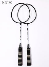 DUNISO Badminton Rackets Set 2 Player Badminton Rackets Lightweight Badminton Racquet with 3 Shuttlecocks and 1 Carrying Bag,Badminton Backyard Games for Outdoor,Garden,Beach,Family Fun Game 5