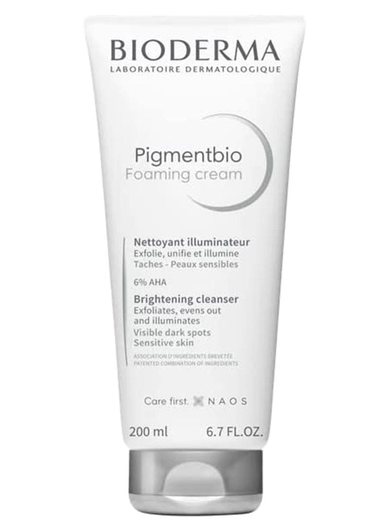 Bioderma Pigmentbio Foaming Cream Brightening Cleanser 200ml