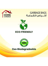 HOME CHOICE 5 Gallons, Pack of 150-Pieces, Size 45x52 cm(30 Trash Bags X 5 Rolls), Bio-degradable Garbage Bags Rolls, Bin Liners 5