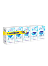 Fine Classic Pocket Facial Tissues Pack Of 10 White 5