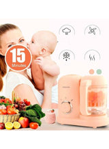 babycook Baby Food Maker and Blender ,Electric Steamer, Mini Food Grinder, Cooking & Mixing for Baby Food 4