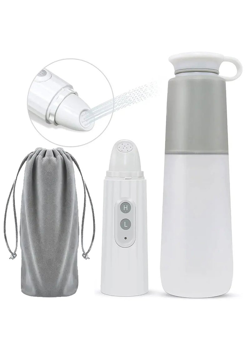 EzzySo Portable Bidet Shataf Rechargeable Personal Travel Bidet Mini Handheld Portable Bidet Sprayer With Travel Bag For Hygiene Cleaning Postpartum Baby Care Portable Bidet RV Camp