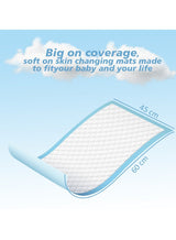 Cute 'n' Cuddle Disposable Changing pads (Pack Of 30) for Baby 60 cm X 45 cm Soft Ultra Absorbent Waterproof Diaper Mess-Free Changing Mat Liners Baby Changing Mat Cover Bed Pads 2