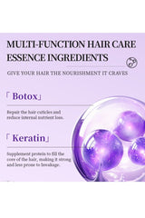 Kormesic 100ml Botox Keratin Hair Enhancing Oil for Strengthens Hair Roots & Reduce Hair Loss 3