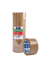 Dolphin High-Quality Brown Packing Tape 48 mm × 50 Yards – Pack of 6, 50 Micron Strong Adhesive Tape for Secure Carton Sealing & Packaging 5