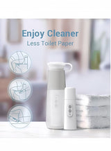 EzzySo Portable Bidet Shataf Rechargeable Personal Travel Bidet Mini Handheld Portable Bidet Sprayer With Travel Bag For Hygiene Cleaning Postpartum Baby Care Portable Bidet RV Camp 4