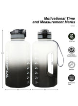 GEMFUL 2l Big Water Bottle 2 Litre with Handle Leak Proof BPA Free Large Capacity Daily Drinks Jug for Gym Fitness Sport Outdoor 3