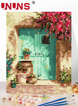 UNUNS Paint by Number For Adults,Beginner Canvas Painting by Numbers Kits With Brushes And Acrylic Paint,40x50cm 1