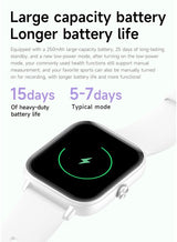 Smart Watch for Men and Women with White Case, 1.83" Fitness Tracker, Heart Rate Monitor/Sleep Tracker/Pedometer, 100+ Sport Modes, Compatible with Android & iOS 3