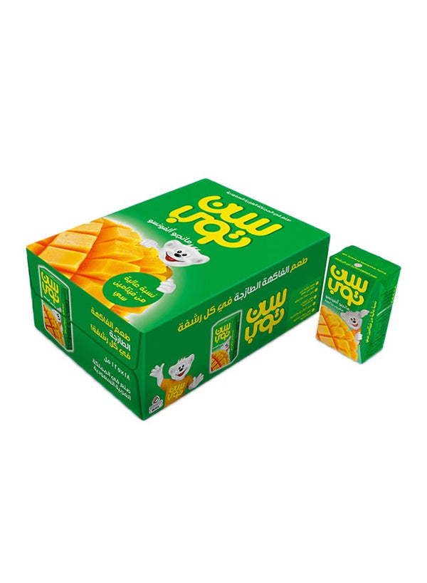 Suntop Mango Fruit Drink 125ml Pack of 18