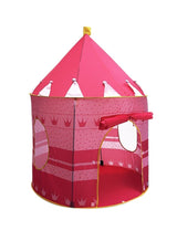 High-Quality, Portable And Foldable Castle Tent House For Toddlers, Pink 105x105x135cm 3
