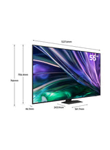 智能电视，Neo QLED 4K，QN85D，55英寸，2024年国际版，搭载NQ4 AI Gen2处理器、量子点矩阵技术、4K AI影像增强技术、Tizen操作系统，型号QA55QN85D，石墨黑 3