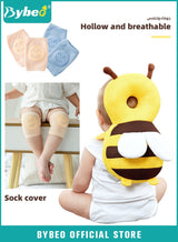 Bybeo Baby Head Protector Pillow Toddler Breathable Safety Protect Hat With 2 Knee Pads for Crawling and Walking, 6 Months-3 Years 6