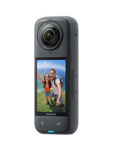 X4-8K 防水 360° 运动相机，支持 4K 广角视频，具备隐形自拍杆功能，可拆卸镜头保护罩，135 分钟续航，AI 编辑，防抖功能，适用于运动、旅行、户外活动 3