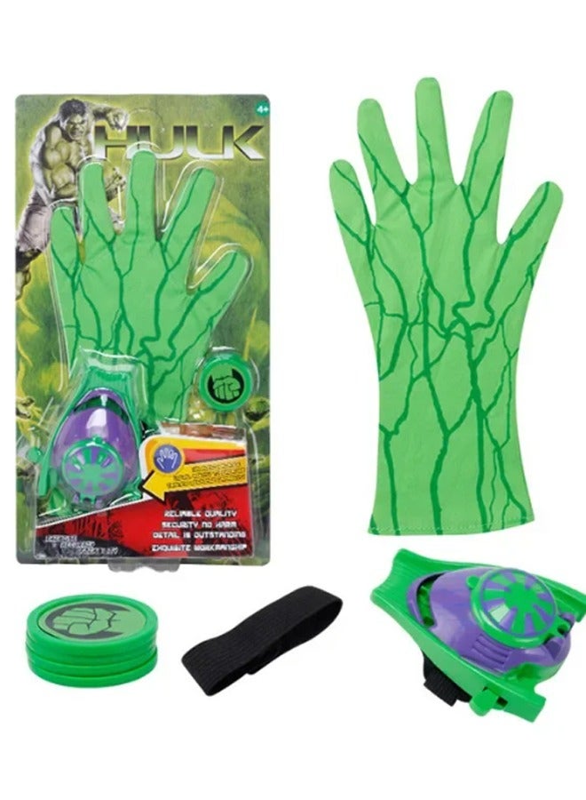 general Avengers Hulk Gloves Frisbee Disc Launcher