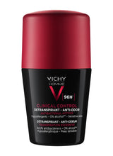 VICHY 96 Hour Clinical Control Deodorant For Men Clear 50ml 6