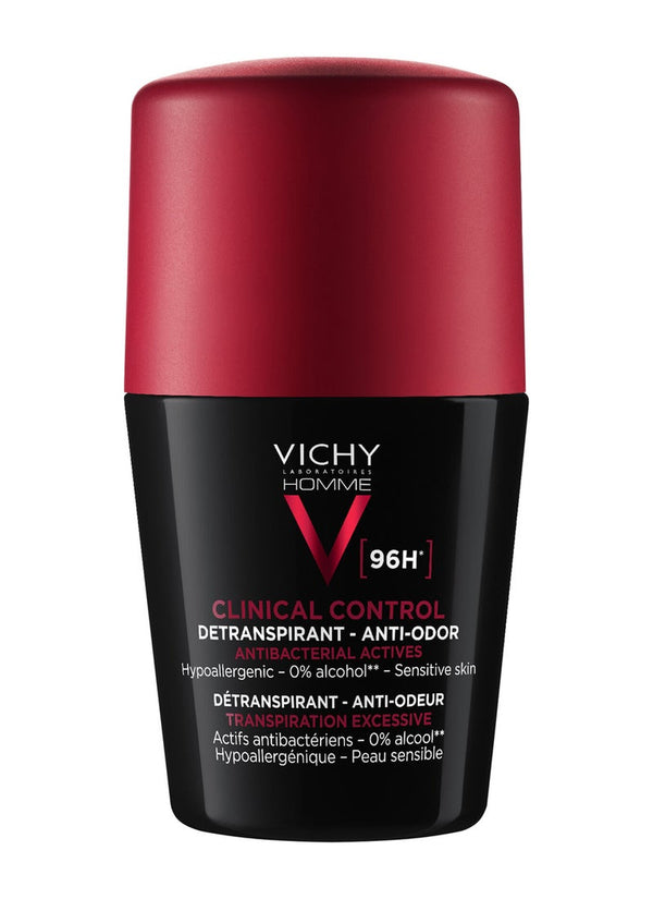 VICHY 96 Hour Clinical Control Deodorant For Men Clear 50ml