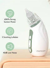 Momcozy Rechargeable Portable Baby Nasal Aspirator With Light And Music 3
