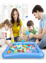 CHU DAI Magnetic Fishing Game for Kids 3-5 with Toddler Fishing Poles,Bath Toys for Kids Ages 4-8,Magnetic Poles Game are Designed for Little Hands 3