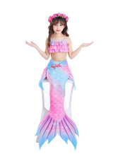 AUTOYSUR Mermaid Tail Sets Mermaid Costume Girls Swimwear Mermaid Tail Swimwear,Bikini Sets,Mermaid Costume Swimsuits for Kids 3